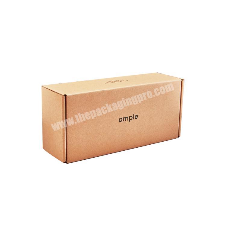 super big 8*8*6 custom logo corrugated cardboard box with dividers cartoon paper craft mail box