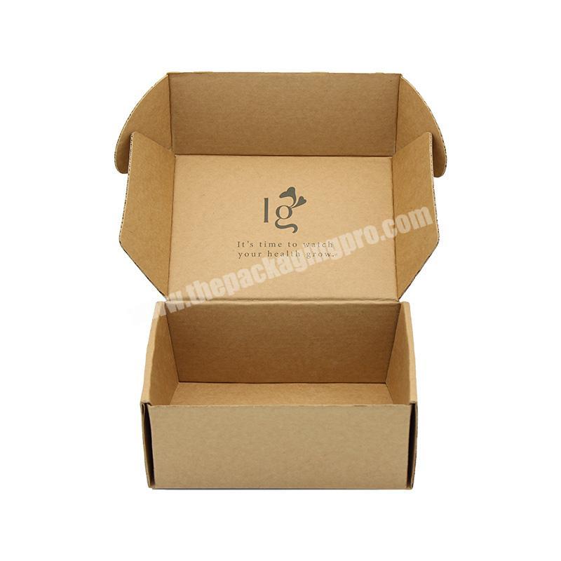 wholesale custom corrugated paper box shipping packaging boxes with logo
