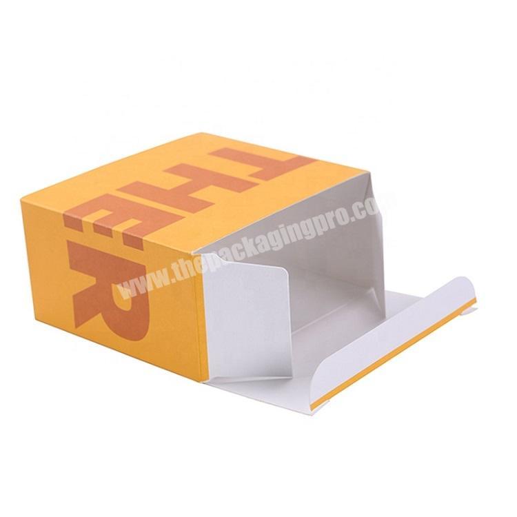 wholesale custom logo hot stamping MOONCAKE packing box gift packaging box