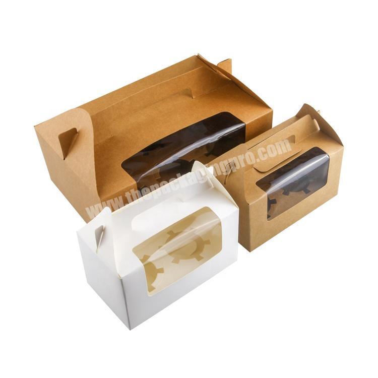 wholesale factory price custom design paper packaging cake boxes