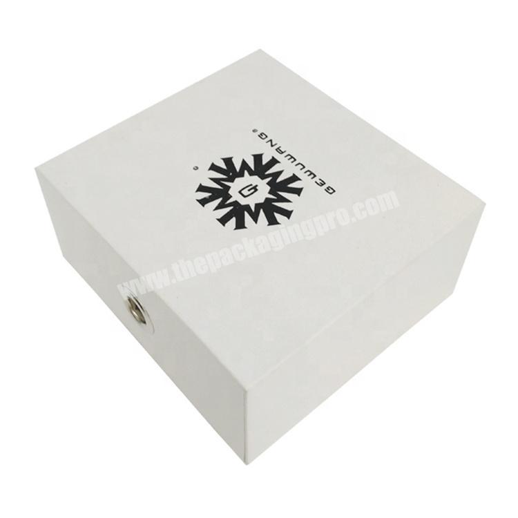 wholesalers custom designs texure paper cardboard sliding drawer luxury wallet packaging box