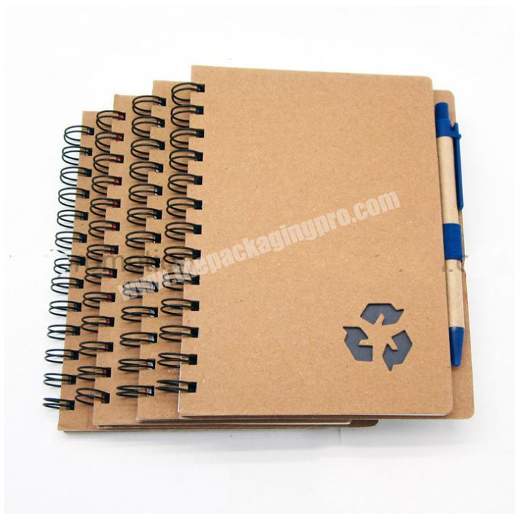 2020 cheap wholesale kraft school exercise books for student notebook