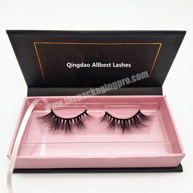 3d mink eyelashes with customize box