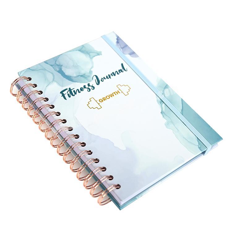 Amazon Hot Custom Yoga Gym Fitness Diary Planner Workout Journal