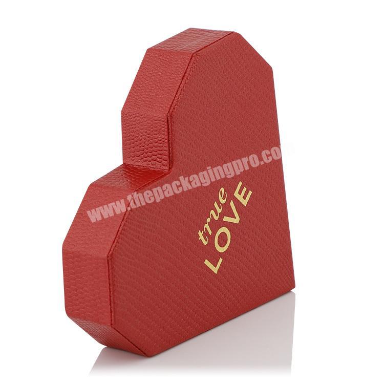 Brothersbox custom Romantic wedding sweet packing heart shape flower box candy gift box