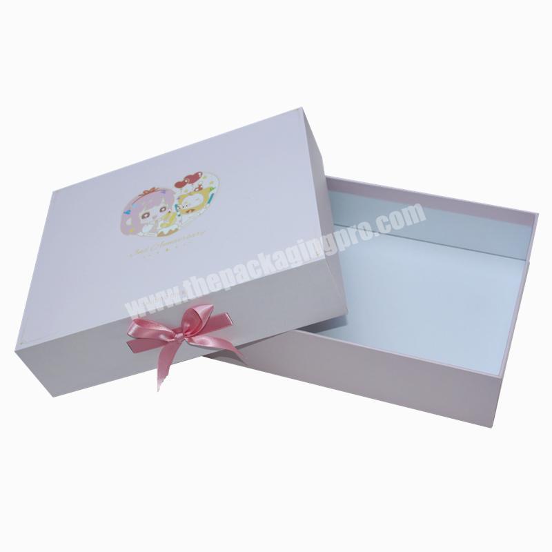 Cardboard Custom Fake Book Shaped Base and Lid Shoe Box for Packaging Wholesale