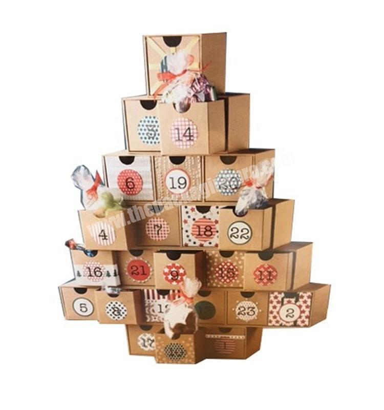 Cardboard Wholesale Advent Calendar Christmas