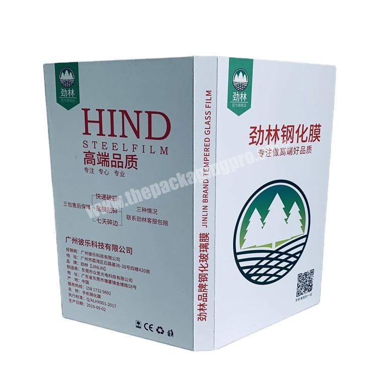 China Manufactory square Screen Protectors carton paper packaging box