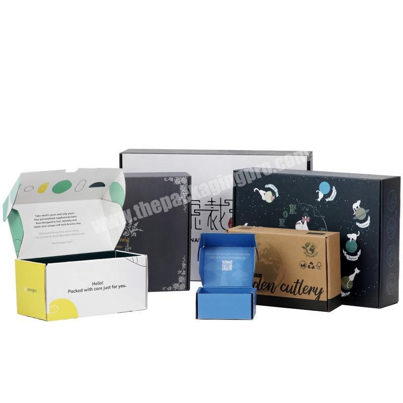 China Paper Packaging Supplies Recycled Pca Corrugated Parcel Paper Rectangular Origami Gift Boxes with Lid