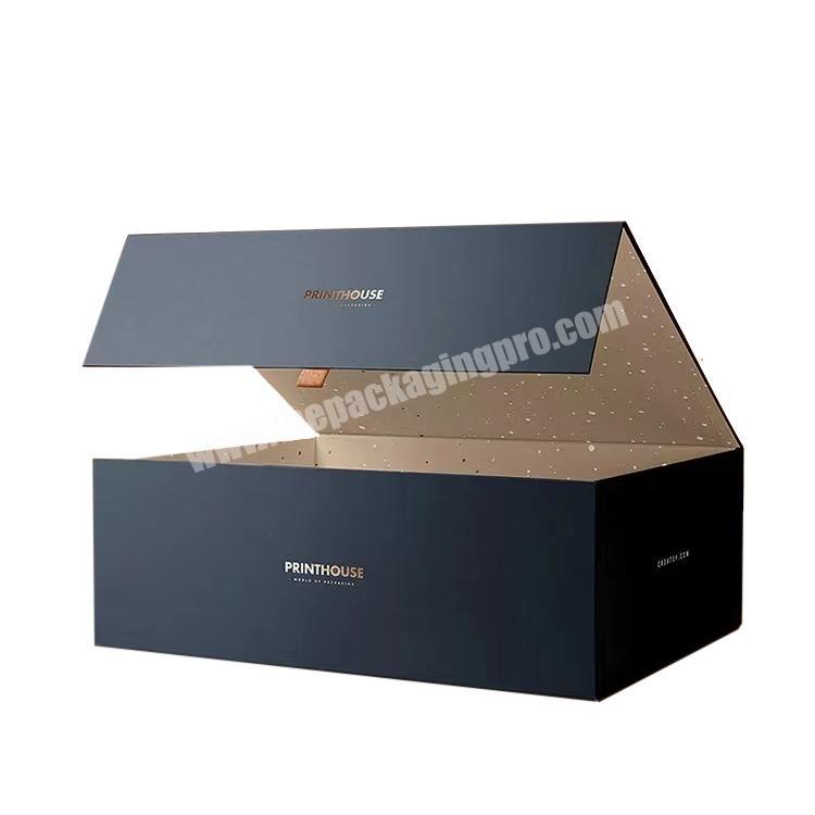 China factory high quality magnetic paper box different color spot printing foldable paper box with your own logo