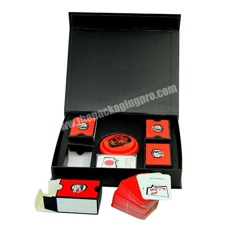 Chinese manufacturer personalized OEM custom design print table card game