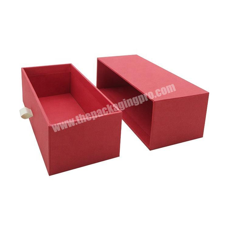 Competitive Price OEM Accept Sliding Drawer Box with Custom Logo Paperboard Recyclable UV Coating Varnishing Embossing Stamping