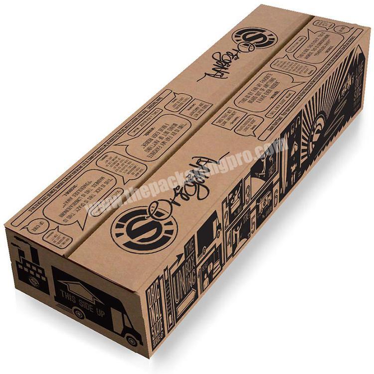 Corrugated Paper Packaging Cardboard Shipping Gift Skateboard Box