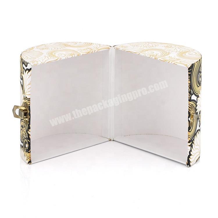 Craft Lock Luxury Cardboard Paper Round Packaging Boxes