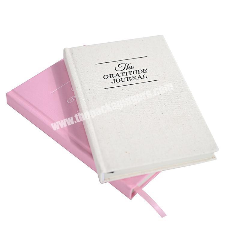 Provide Design Custom Hard Cover Printing Gratitude Journal factory