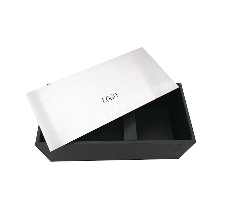 Custom Black Cardboard Candy Box Gifts Box Luxury Men Gift Box Set