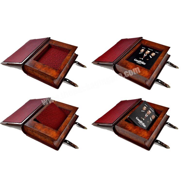 Custom Decorative luxury leather book box