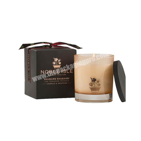 Custom Design Printed candle packaging supplies
