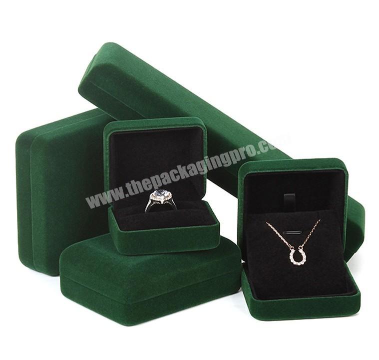 Custom Hand Made Luxury Velour Jewellery Bangle Box Ring Bracelet Earring Jewelry Box