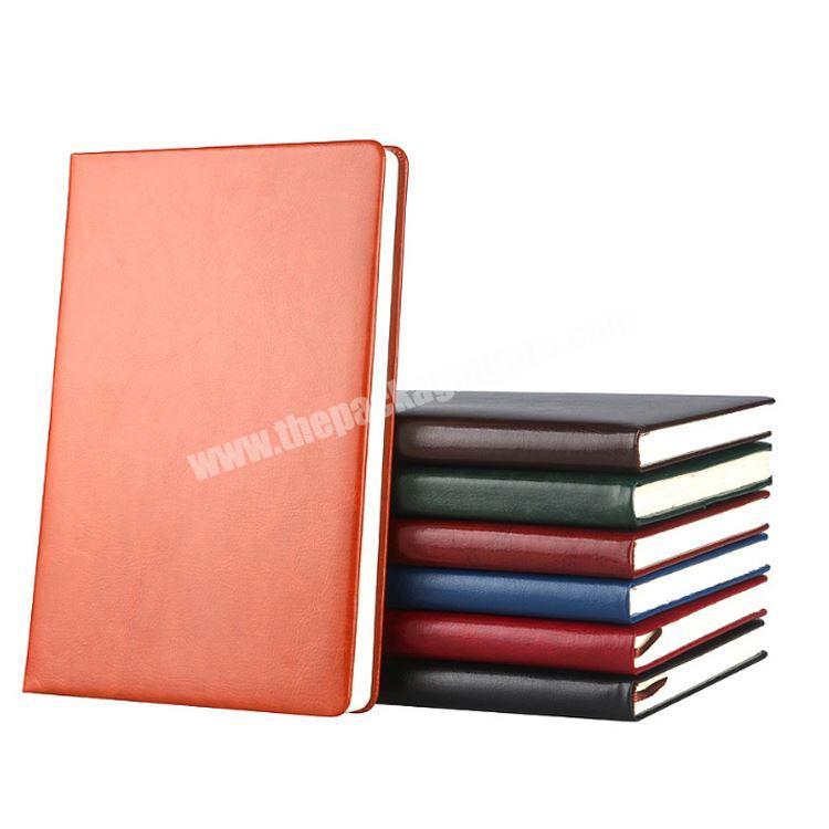 Custom High Quality Hard leather cover executive notebook