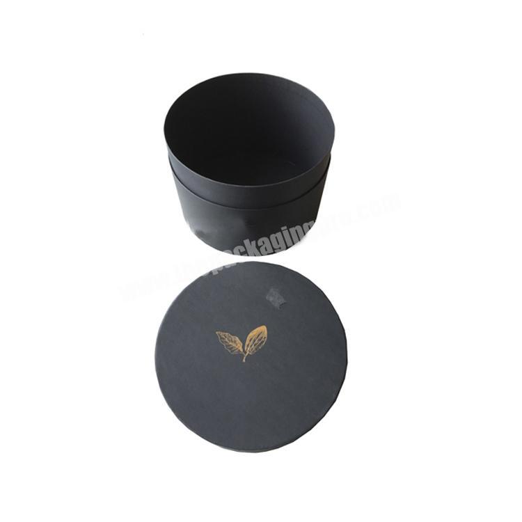 Custom Logo Luxury Cylinder Round Gift Hat Box Candle Paper Tube Packaging