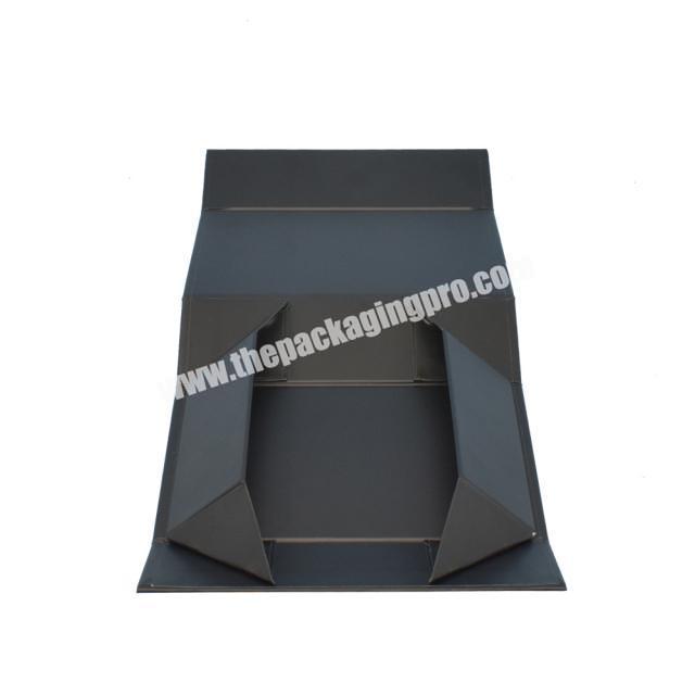 Fashion Personalized Custom Folding Packaging Box Phone Case Box Black