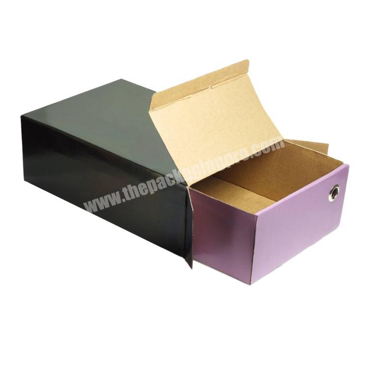 Custom Men and women Leather shoes sneakerssandals Paper Folding or shoe box
