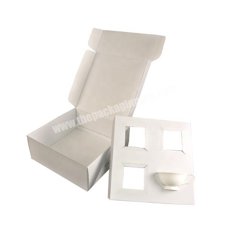 Custom Package Book Gift Half Postal Printed Sleeves Kraft Paper White Packing Rigid Clothes Packaging Sleeve Box