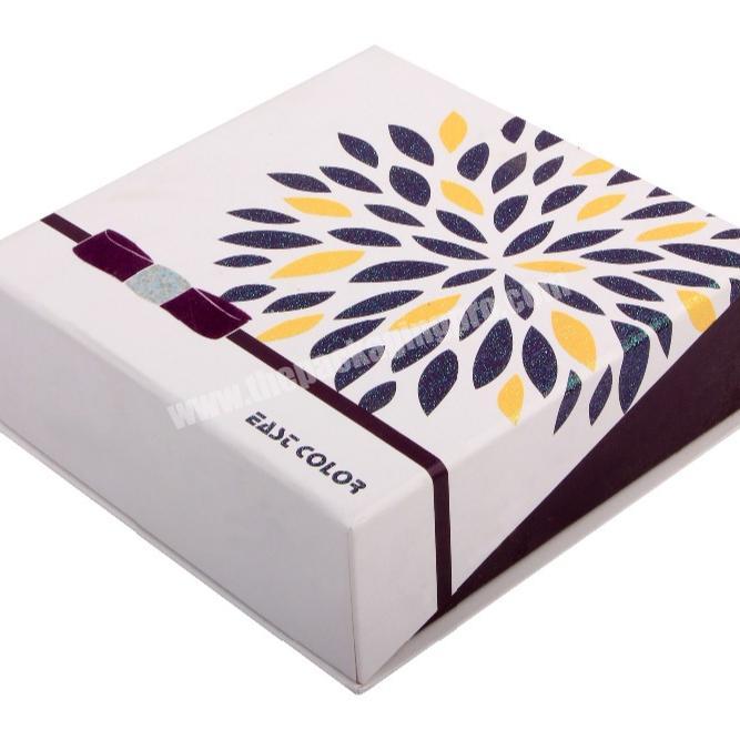 Custom Paper Gift Boxes Flip Cardboard Packaging for Apparel