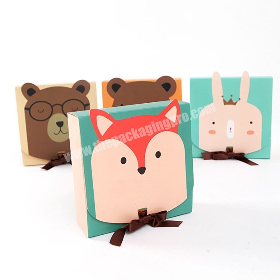 Custom Printing Cartoon Chocolate Gift Box With Lid