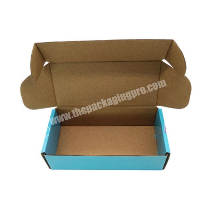 Custom Shipping Box Mailers Printing Cardboard lingerie T-shirt scarf socks set packaging Foldable Boxes