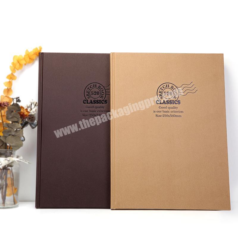 Custom Sketchbook 8x8 Recycled Hard Bound Large Leather Drawing A4 A5 Potentate Blankbook Sketchbook