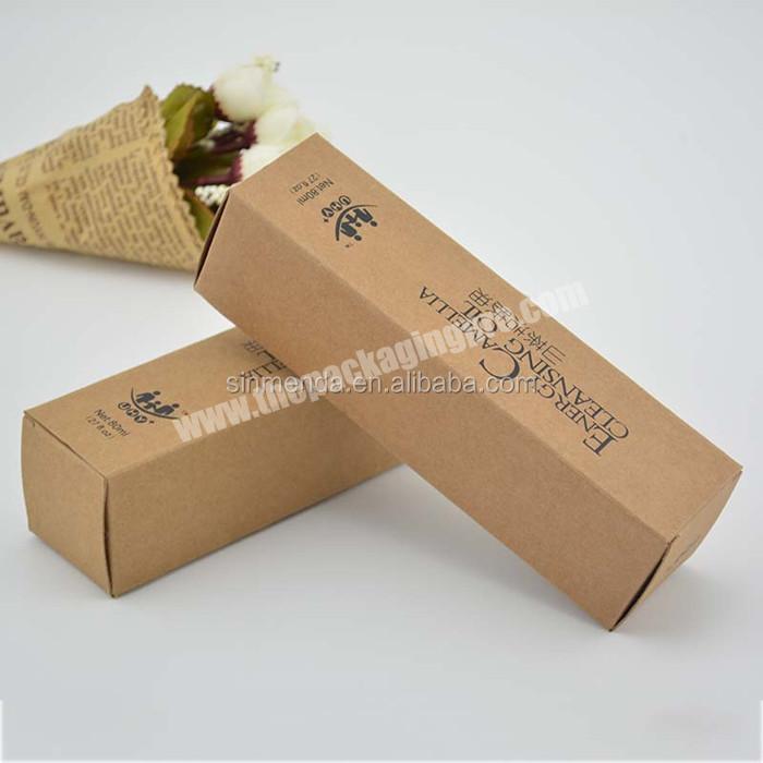 Custom design pattern recycled kraft paper handmade soap packaging box skincare packaging box