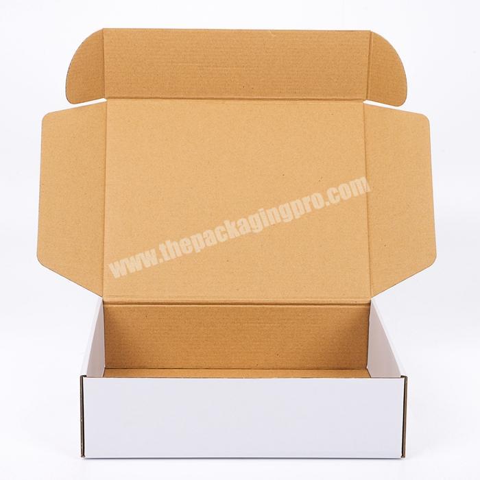Custom design printed paper shipping box outside tuck literature mailers folding carton e-commerce packaging for Hair Brush Comb