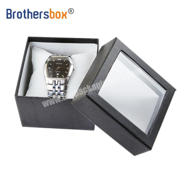 Custom design your own Logo luxury gift packaging cardboard a2 paper box single watch box