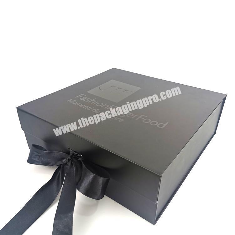 Wholesale Luxury Folding Gift Box Custom design printing Magnetic Folding Packaging Box