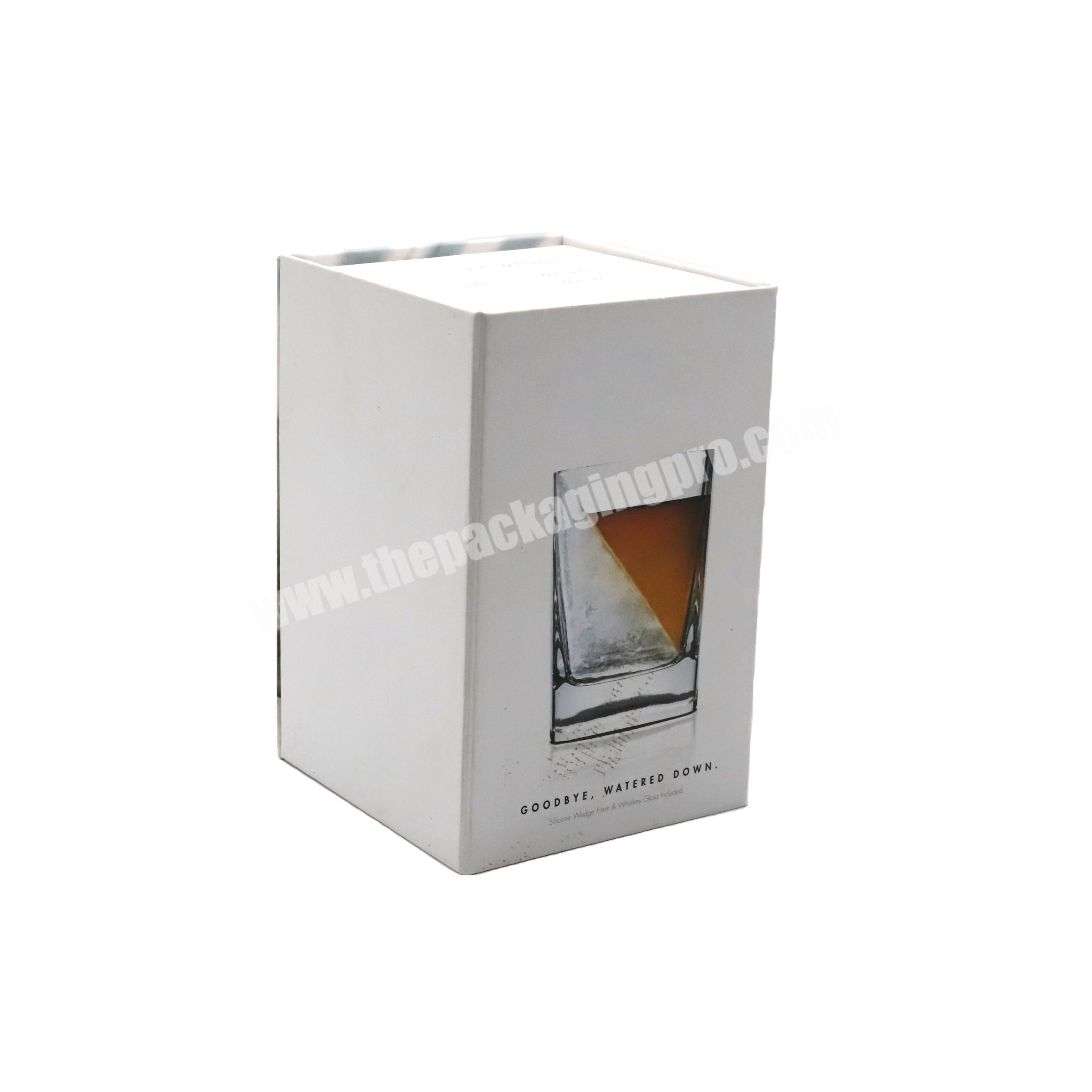 Custom wholesale high-end glass cup packaging box paper box