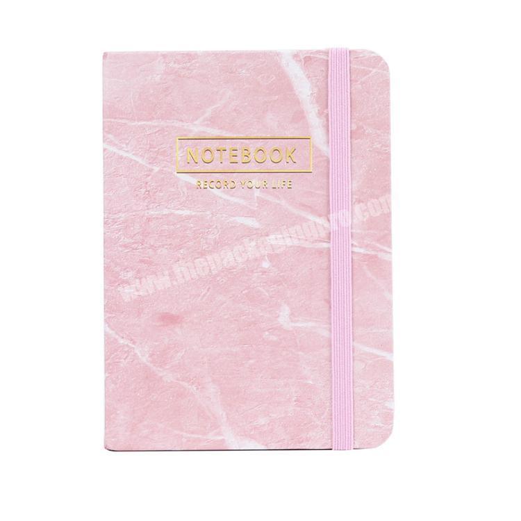 Customized Beautiful Whiteboard To Do List Pink Marble Cover Notebook Wedding Planner