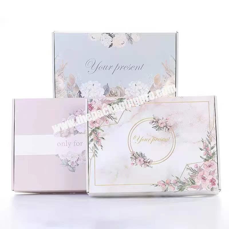 Fancy Sexy Bra Underwear Luxury Packaging Gift Box for Valentine's Day Gift Custom Logo