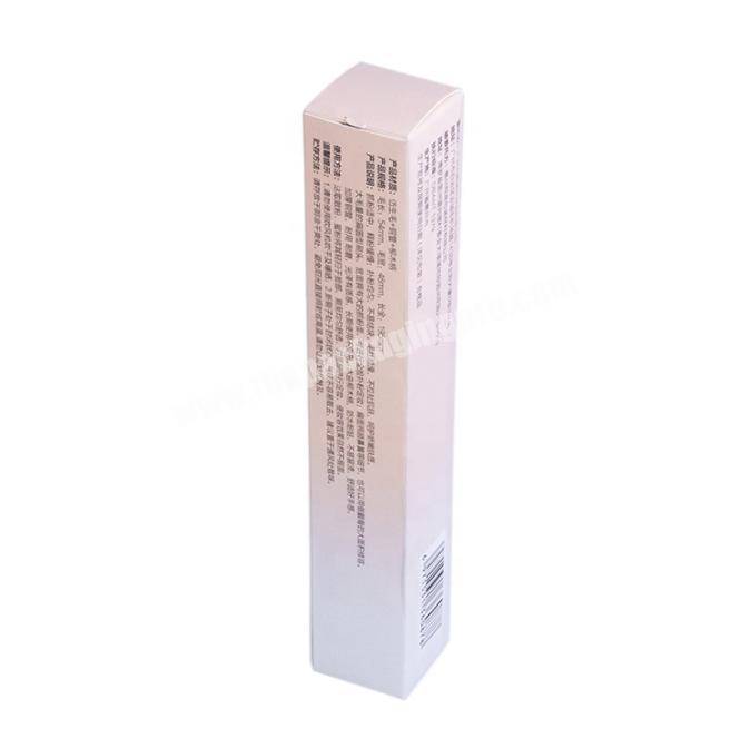 Customized skincare cosmetics carton box with pink color and matte PP lamination finished
