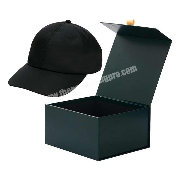 Design Round Square Custom Luxury Hat Baseball Cap Box Packaging With Logo