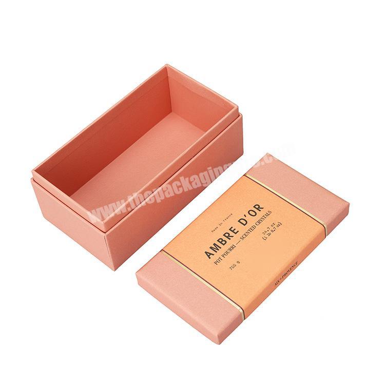 East Color 17.5*9.5*7.3 cm Kraft Paper Lid and Base Gift Box