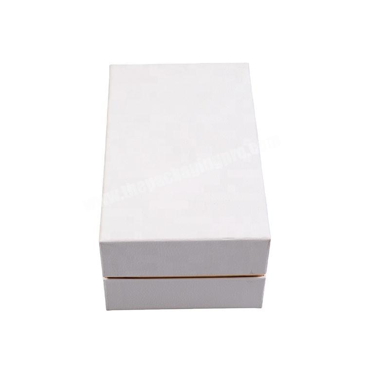 East Color Fancy White Cardboard Gift Box Packaging Book Style Paper Box