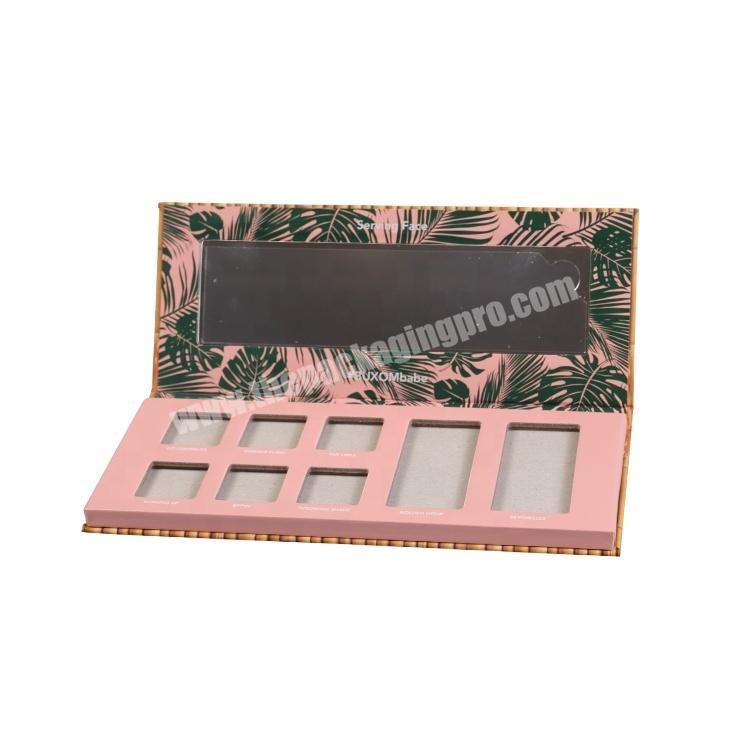 East Color Recyclable Eyeshadow Palette Packaging Folding Box