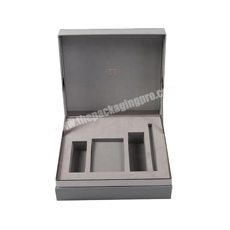 East Color Square Book Style Custom Folding Cosmetic Paper Boxes