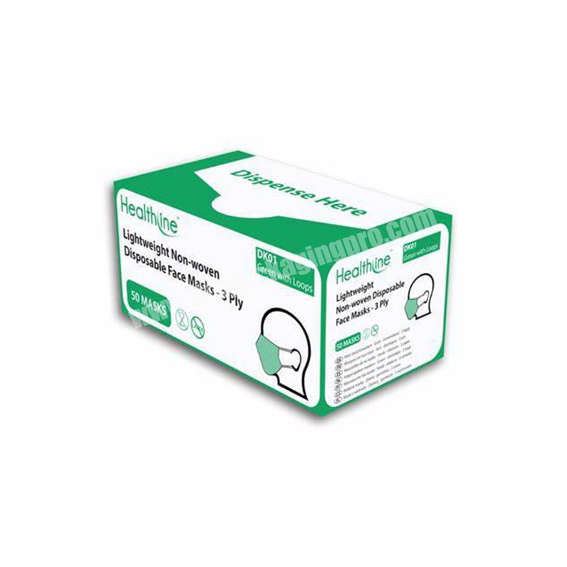 Factory Price Bulk 50 pcs Medical  Packaging Box Wholesale Cheap Kn95 N95 Medical Packaging
