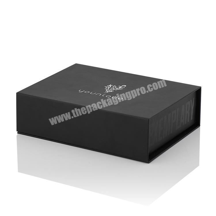 Factory custom jewellery boxes with small plastic box black paper cardboard jewelry gift box