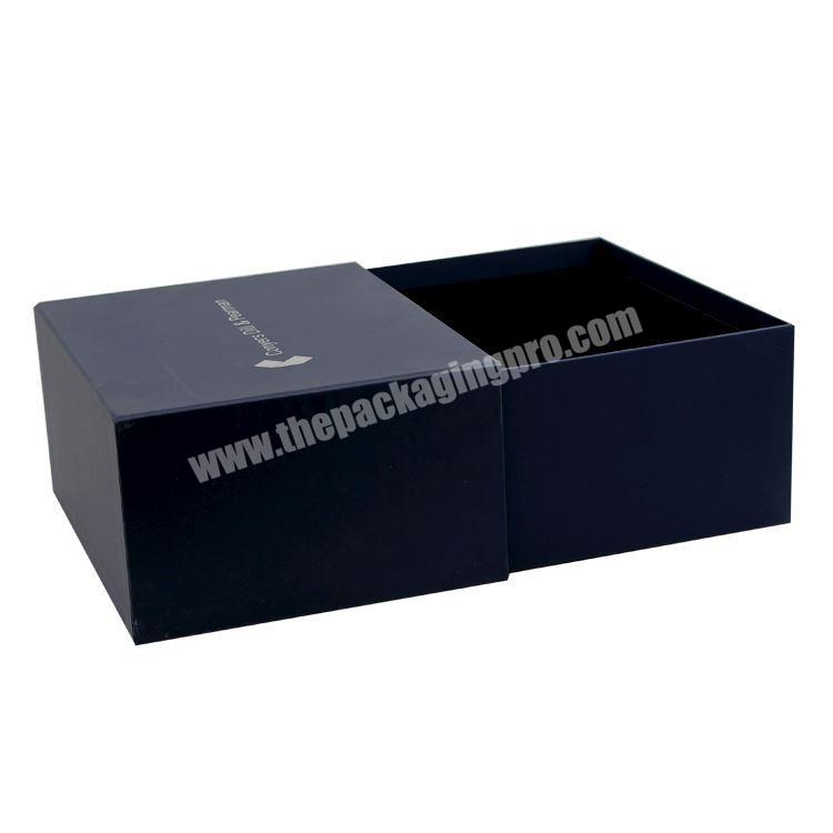 Fancy Custom Plain Bluetooth Earphone Drawer Paper Packaging Box Packaging