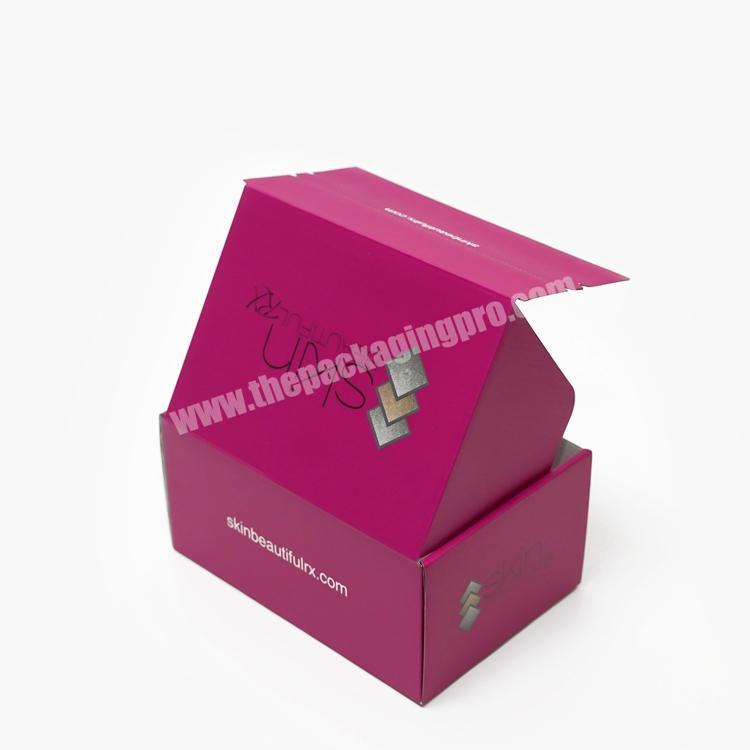 Flat Folding Shipping box Self Adhesive Tape Mailer Box Perforated Tear Strip Self Seal Postal Mailing Box with Custom Logo wholesaler