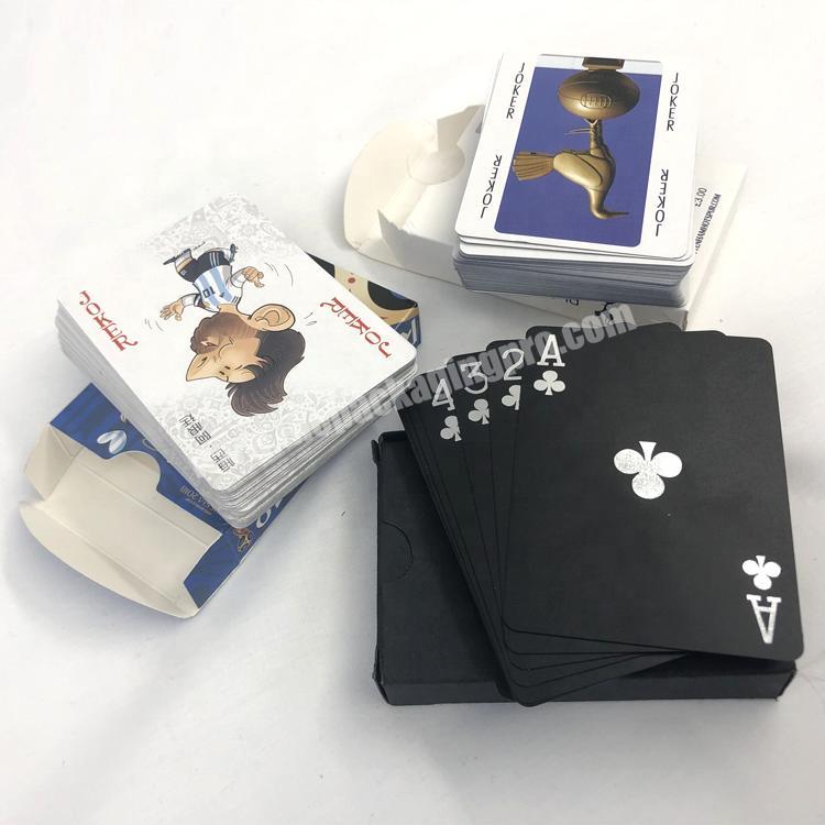 Gaming PVC Poker customizable playing card